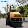 Heavy Vibration 1.5 Ton Smooth Drum Roller For Asphalt Road Repair